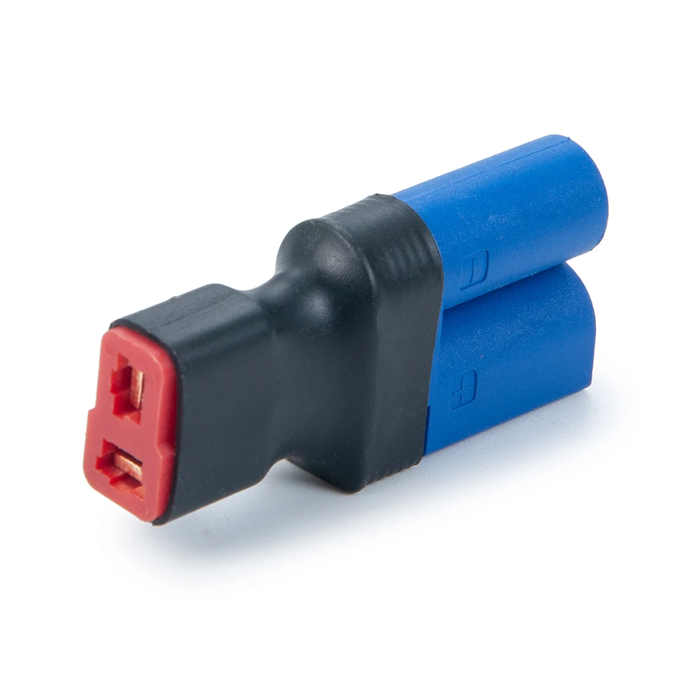 MIBIDAO EC5 to T Deans Female Male Connector RC Lipo Battery Control Parts Banana Plug Adapter