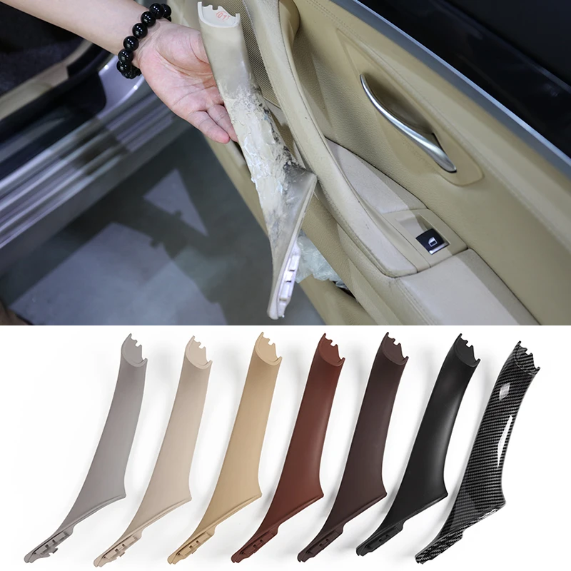 RHD LHD Car Interior Door Handle Inner Door Panel Trim Interior Pull Cover for BMW 5 Series F10 F11 520i 523i 525i 528i 535i