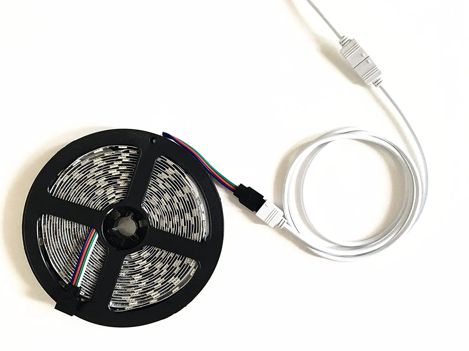 0.3M 0.5M 1M 3M 5M 3Pin 4Pin LED RGB RGBW Male to Male / Female to Female Extension Connector Cable with Needles