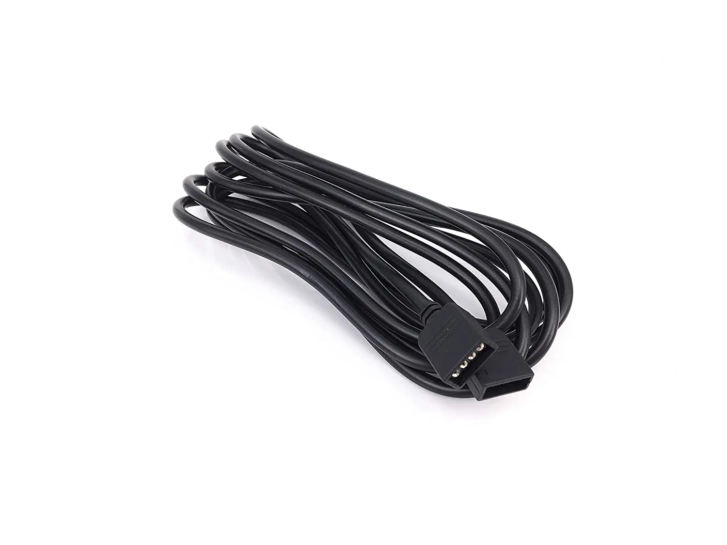 0.3M 0.5M 1M 3M 5M 3Pin 4Pin LED RGB RGBW Male to Male / Female to Female Extension Connector Cable with Needles