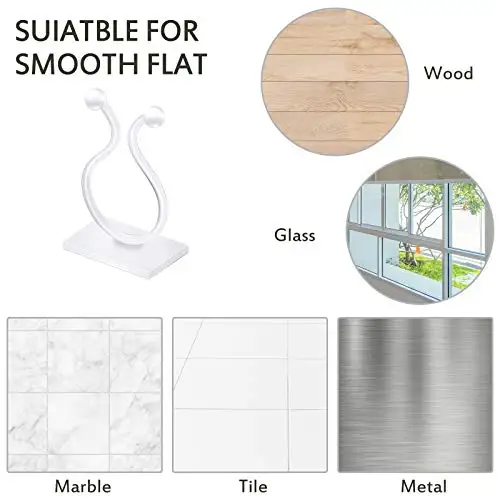 Plant Climbing Self-Adhesive Wall Vines Tools Fixture Plant Wall Fixture Clips Fixed Buckle Hook for Home Garden Wall Sticky