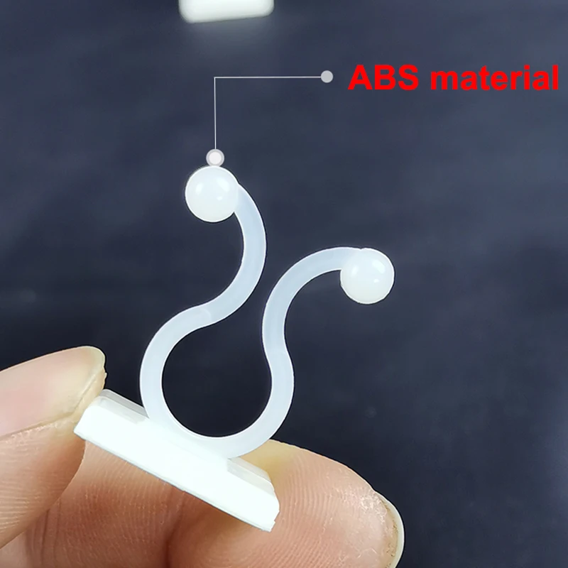 Plant Climbing Self-Adhesive Wall Vines Tools Fixture Plant Wall Fixture Clips Fixed Buckle Hook for Home Garden Wall Sticky