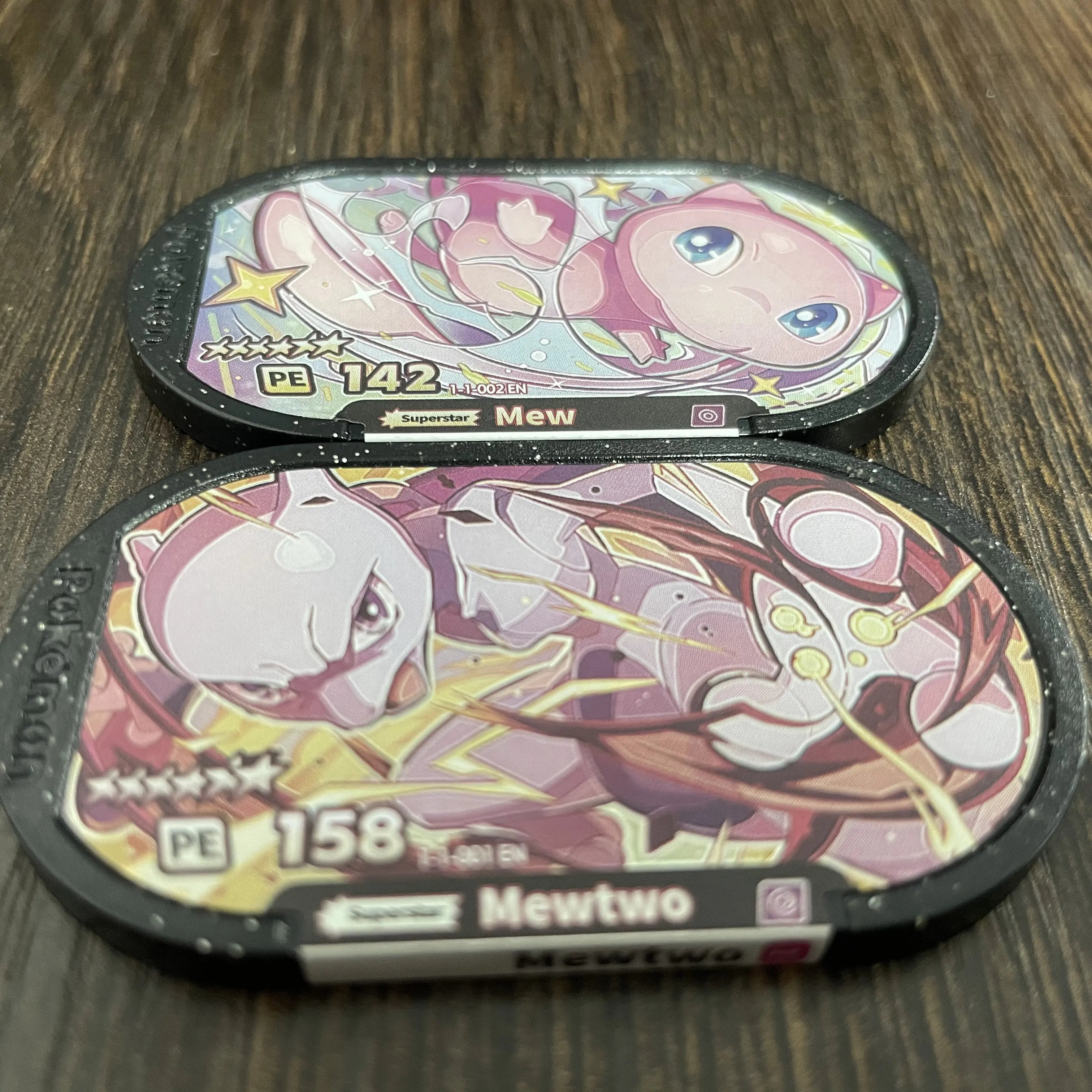 NEW Korean 스타태그 스타더스트 1탄 6 Star 포켓몬태그스타 Mezastar Disk Card Superstar fit for PKM battle trading Collectible Game Card Toy