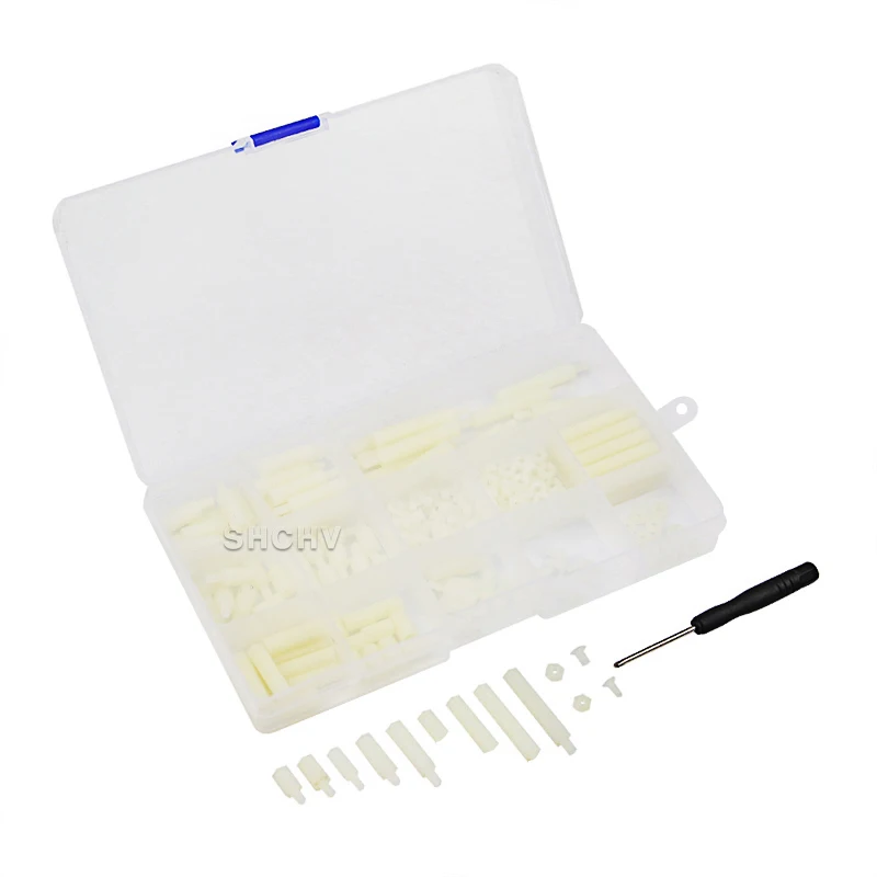 210 Pcs Raspberry Pi Screws Set M2.5 M3 Copper Metal or Plastic Screw Nuts for Pi 4B 3B+ 3B Robot Car Orange Pi Banana Pi