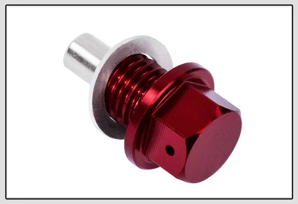 VR - M12x1.5 M12x1.25 M14x1.5 Magnetic Oil Drain Plug &Oil Drain Sump Nut (A lot of colors available) ODP12125/1215/1415
