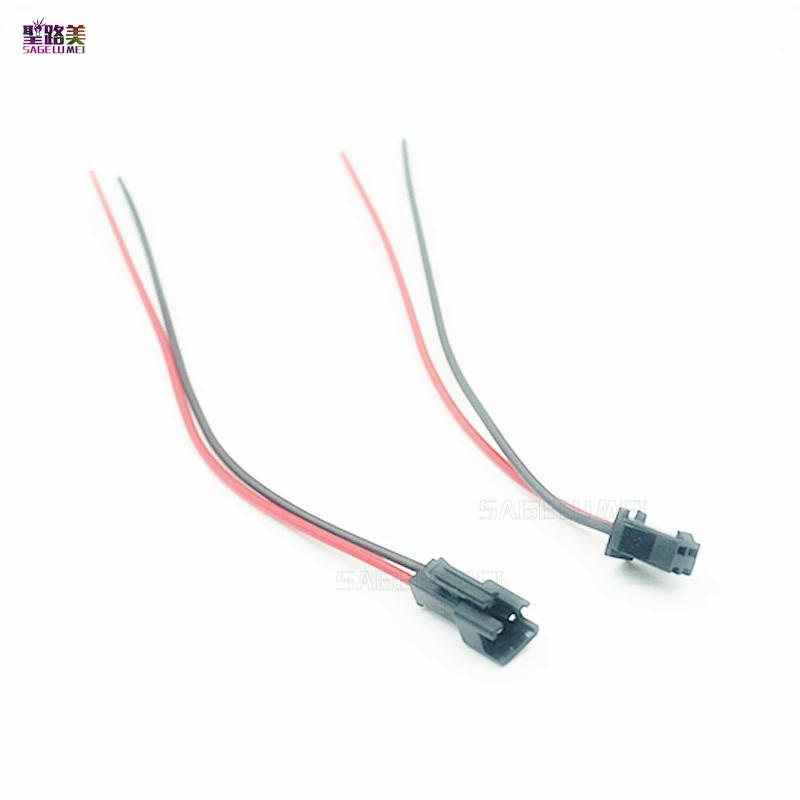 2pin 3pin 4pin 5pin 6Pin led connector Male/female JST SM 2 3 4 5 6Pin Plug Connector Wire cable for led strip light Lamp Driver