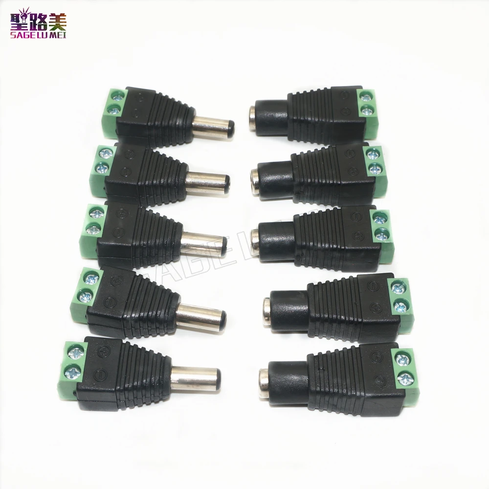 2pin 3pin 4pin 5pin 6Pin led connector Male/female JST SM 2 3 4 5 6Pin Plug Connector Wire cable for led strip light Lamp Driver