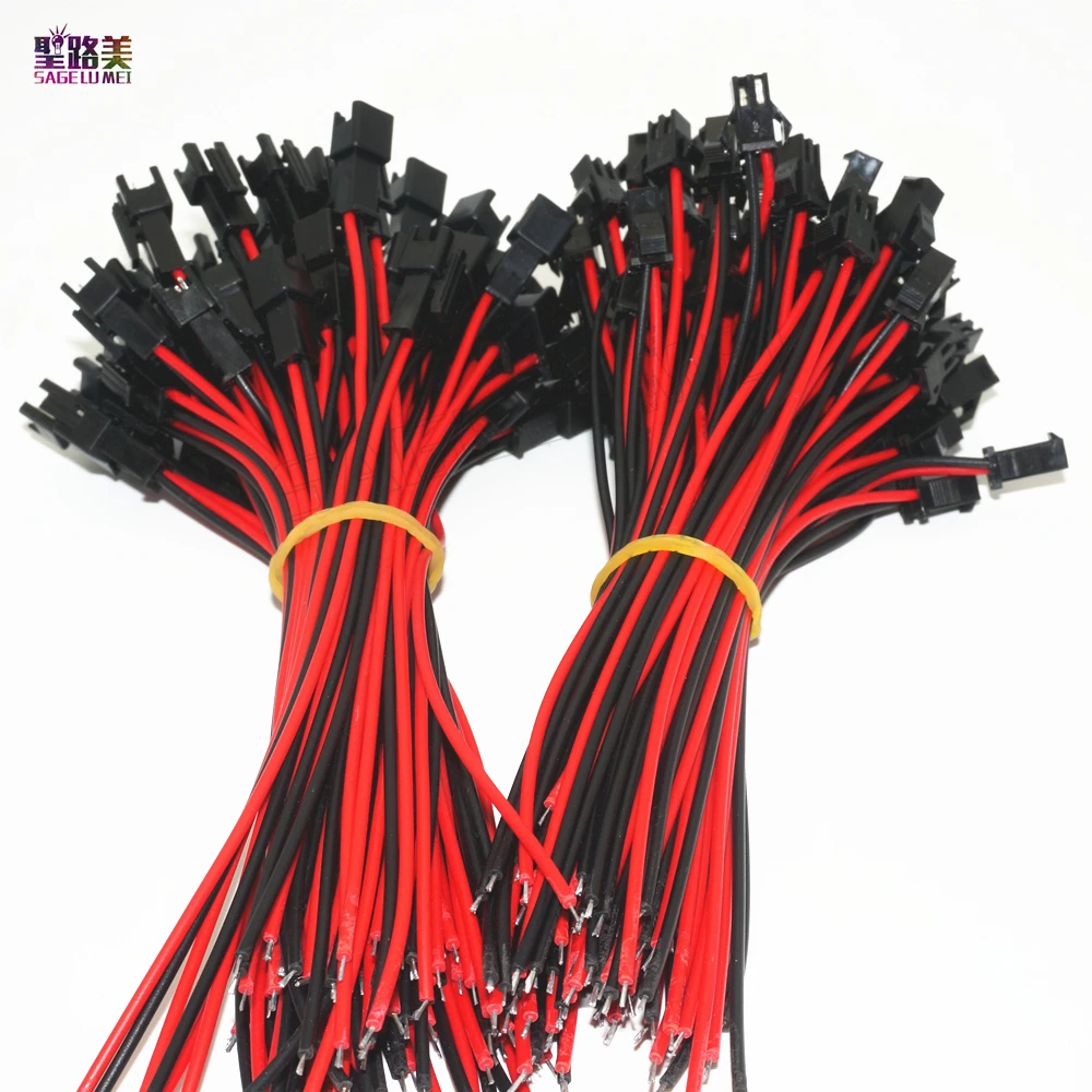 2pin 3pin 4pin 5pin 6Pin led connector Male/female JST SM 2 3 4 5 6Pin Plug Connector Wire cable for led strip light Lamp Driver
