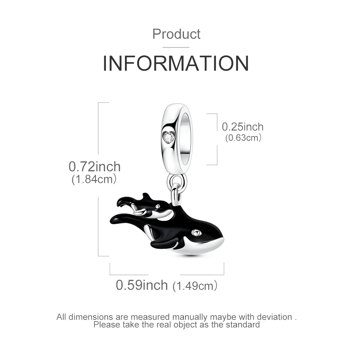925 Sterling Silver Charms Summer Tortoise Whale Shark Seahorse Dolphin Starfish Pendant Bead Fit Bracelet Diy For Woman Jewelry