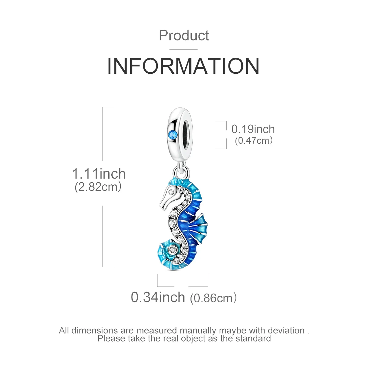 925 Sterling Silver Charms Summer Tortoise Whale Shark Seahorse Dolphin Starfish Pendant Bead Fit Bracelet Diy For Woman Jewelry