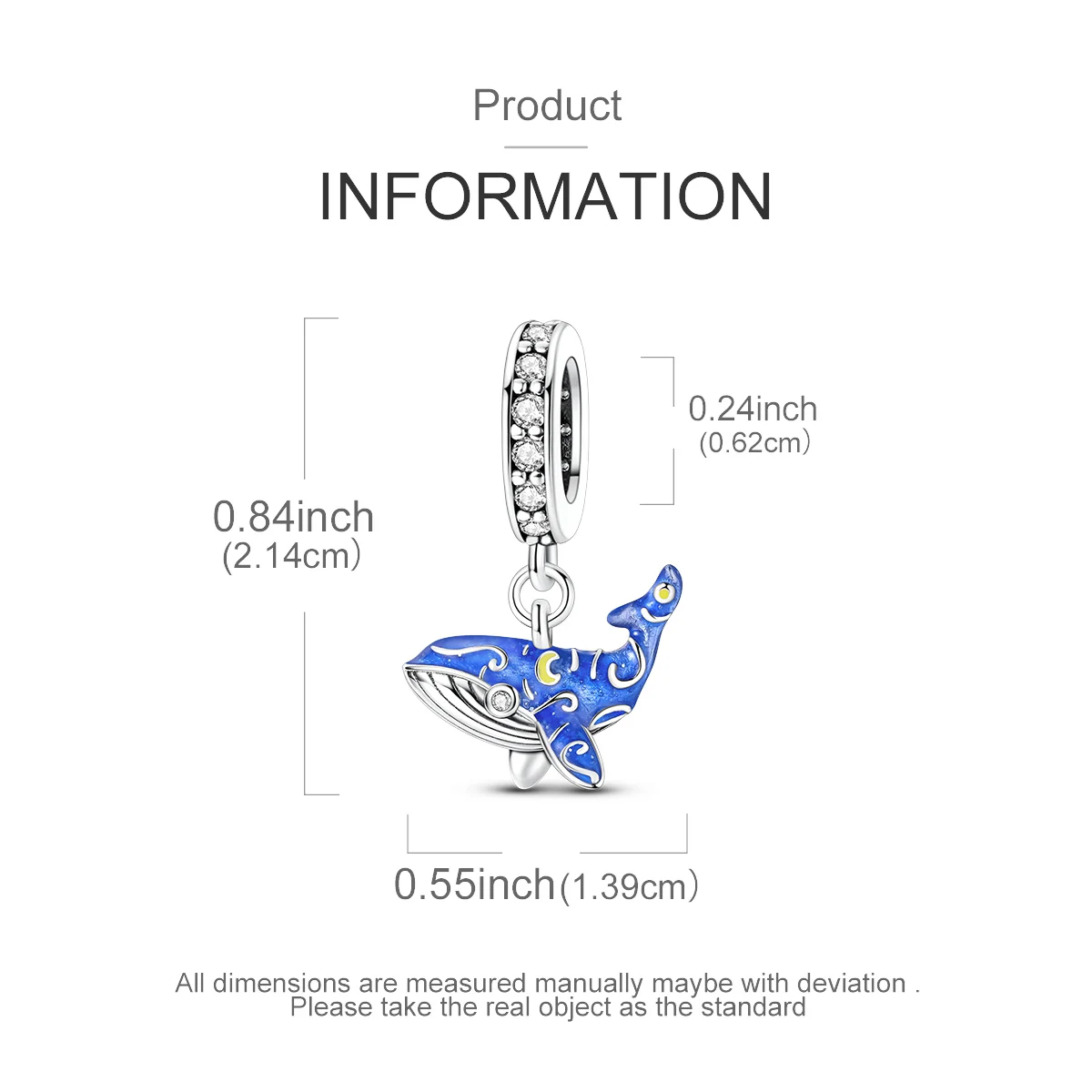 925 Sterling Silver Charms Summer Tortoise Whale Shark Seahorse Dolphin Starfish Pendant Bead Fit Bracelet Diy For Woman Jewelry