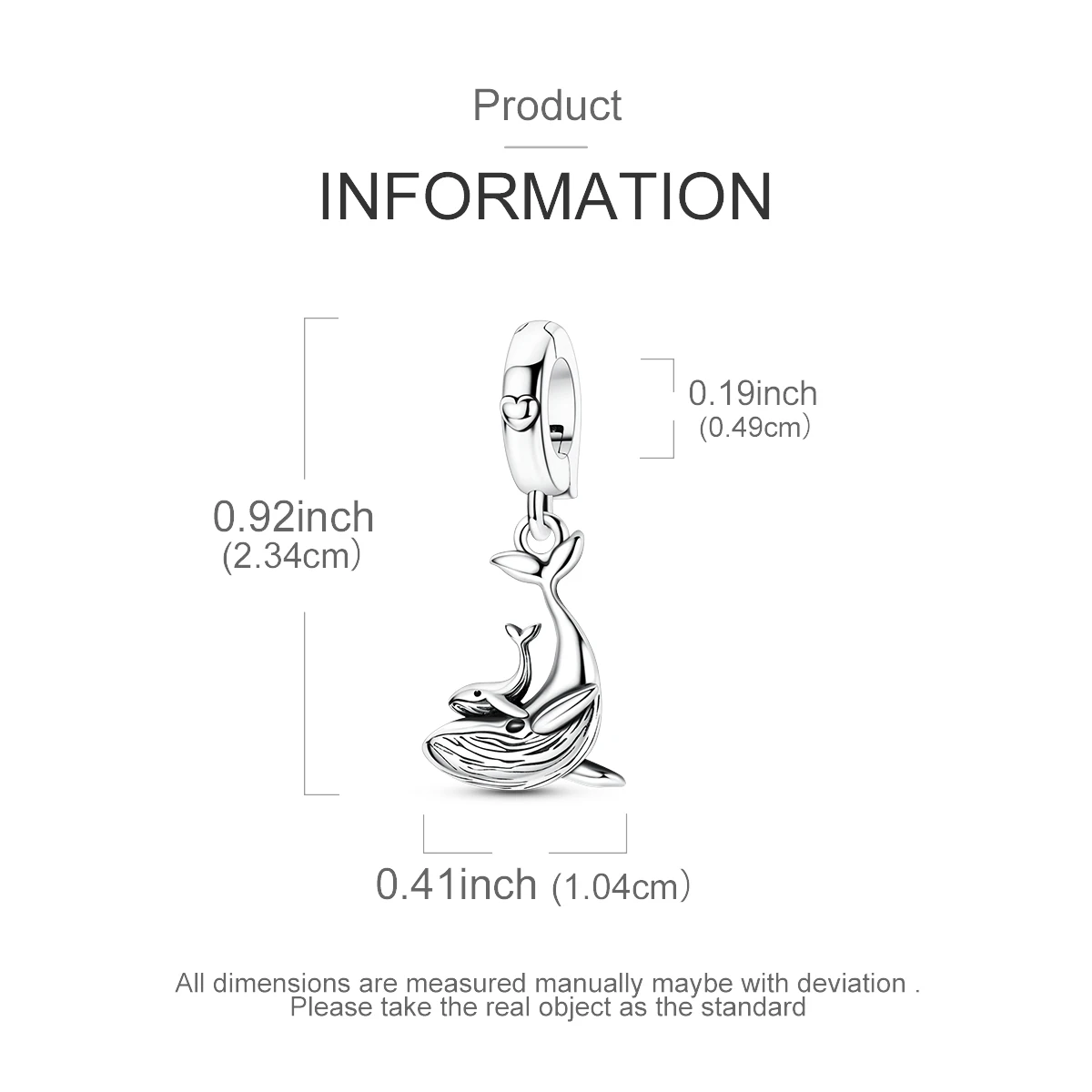 925 Sterling Silver Charms Summer Tortoise Whale Shark Seahorse Dolphin Starfish Pendant Bead Fit Bracelet Diy For Woman Jewelry