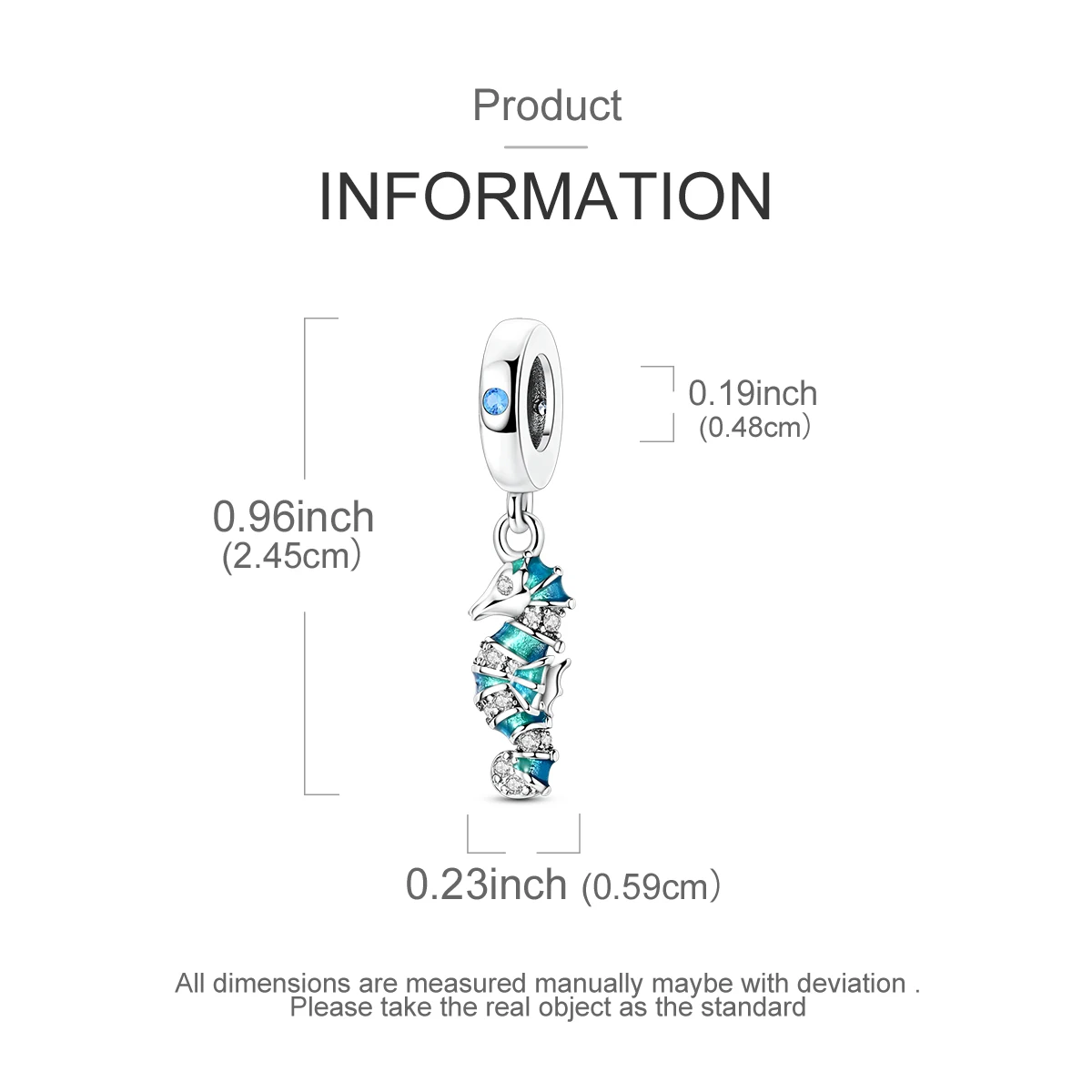 925 Sterling Silver Charms Summer Tortoise Whale Shark Seahorse Dolphin Starfish Pendant Bead Fit Bracelet Diy For Woman Jewelry