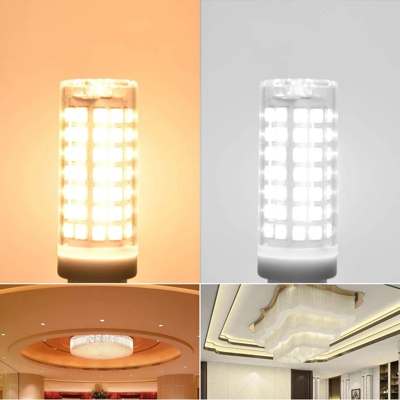 G9 LED Lamp 9W 12W 15W 20W 25W AC110V 220V SMD 2835 Cold/Warm/Natural Light Halogen Replacement LED Bulb