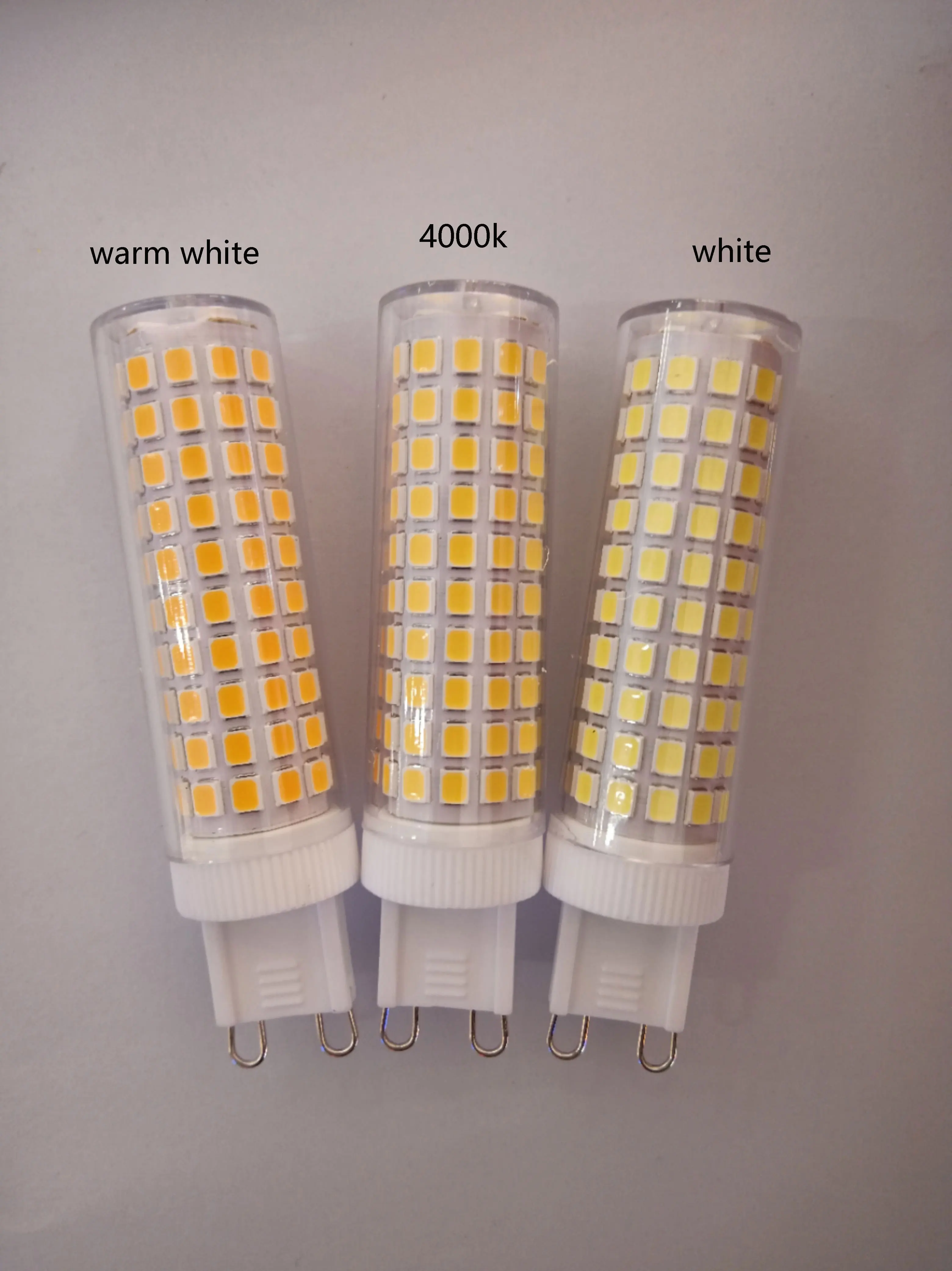 G9 LED Lamp 9W 12W 15W 20W 25W AC110V 220V SMD 2835 Cold/Warm/Natural Light Halogen Replacement LED Bulb