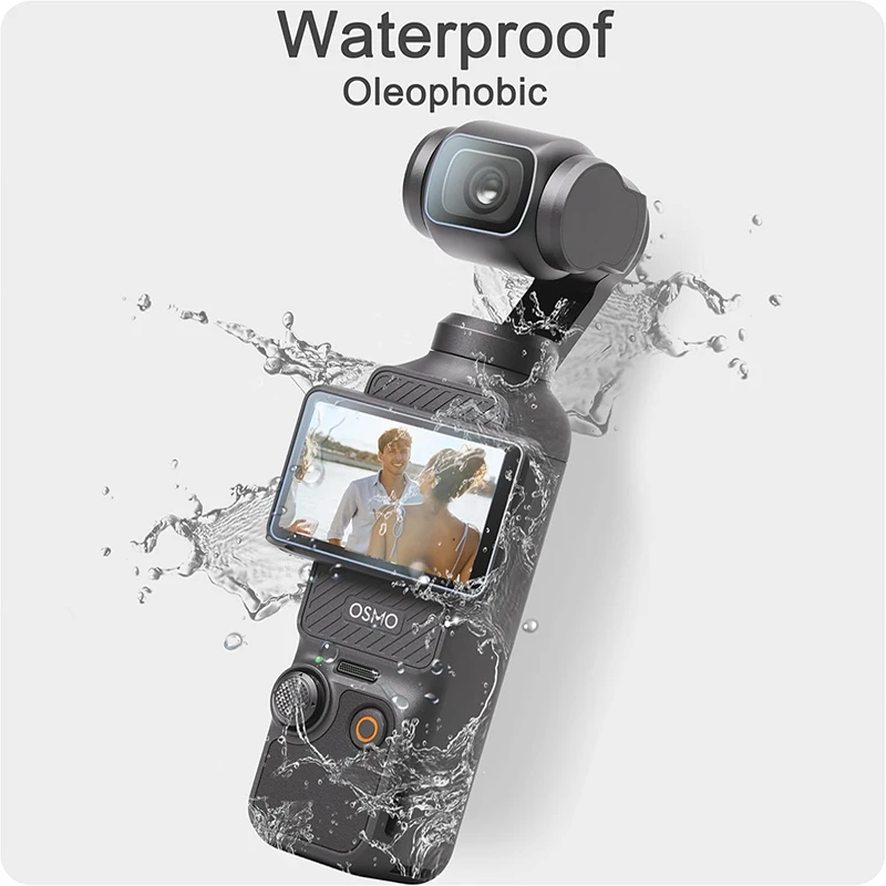 Tempered Glass Screen Protector for DJI Osmo Pocket 4 Scratch-resistant 9H Protective Film for DJI Osmo Pocket 3 Accessories