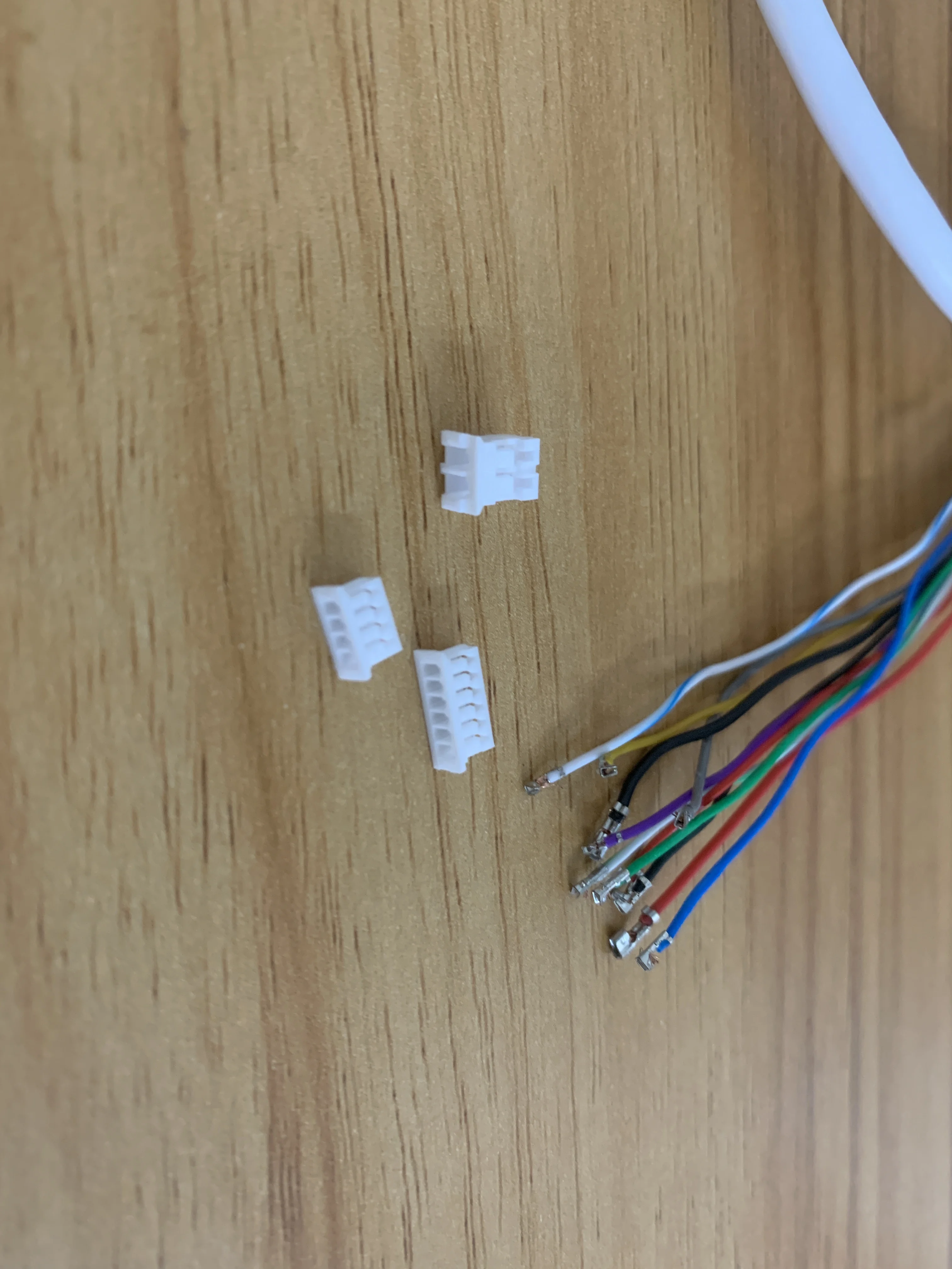 LAN cable for CCTV IP camera board module extra wires for POE Mid-Span type 4/5(+) 7/8(-) power supply