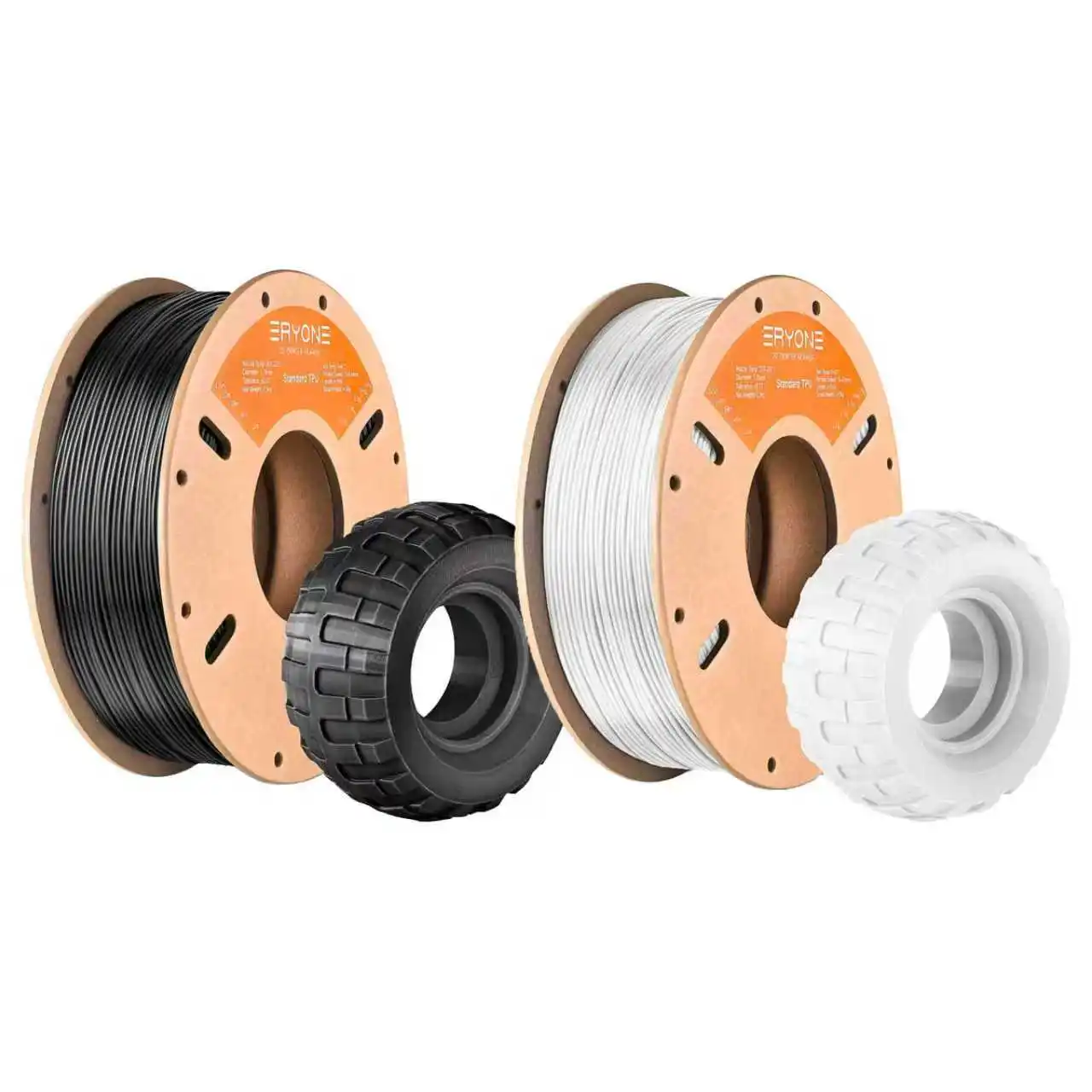 Eryone 0.5/1/3KG TPU Premium Filament 3D Print,Multicolor Available,500g tpu filament,Big Sale,500G/Spool