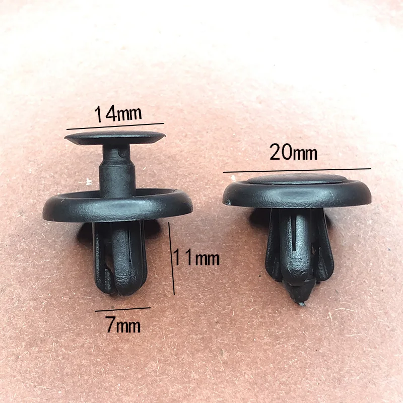 50x For Toyota Camry Corolla Matrix Prius RAV4 Lexus RX450 GX470 Engine Under Cover Clip Push Type Retainer Fastener 90467-07201