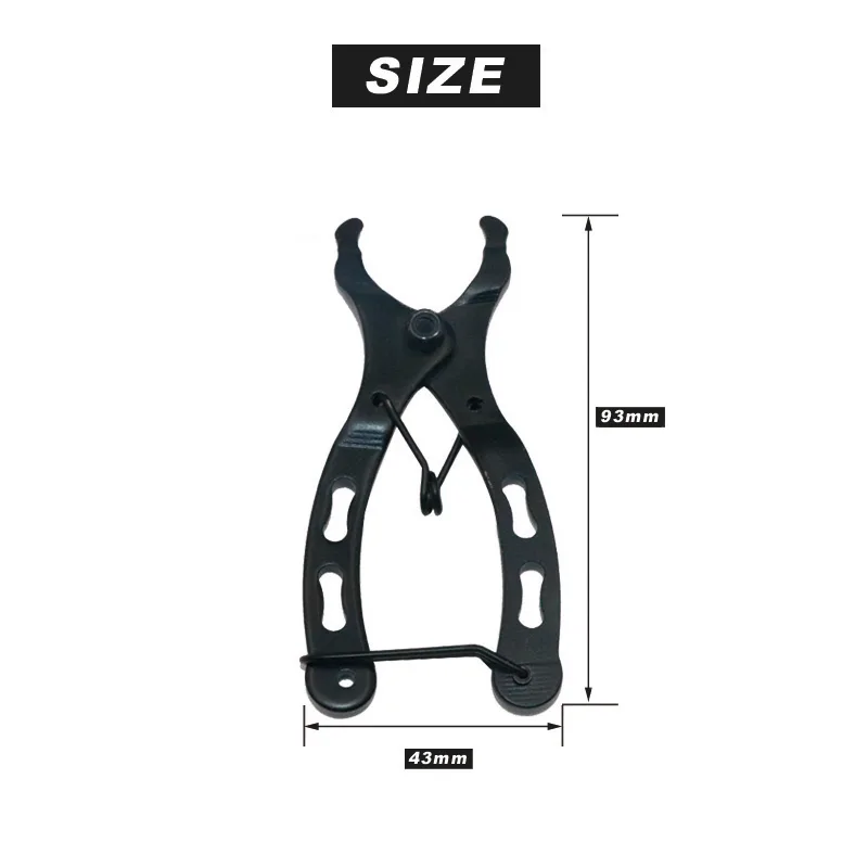Bicycle Link Chain Buckle Pliers Road Bike Link Remover Clamp Quick Release Link Removal Repair Tool MTB Magic Button Clamp Tool