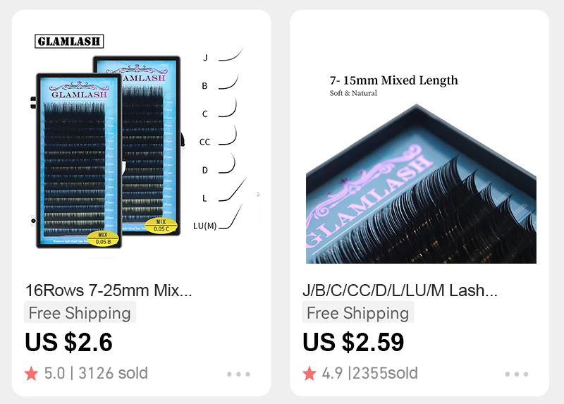 GLAMLASH 4D5D W Shaped Eyelash Extension Premade Volume Fans W Style Lashes Faux Mink Soft Easy Faning Natural Lashes