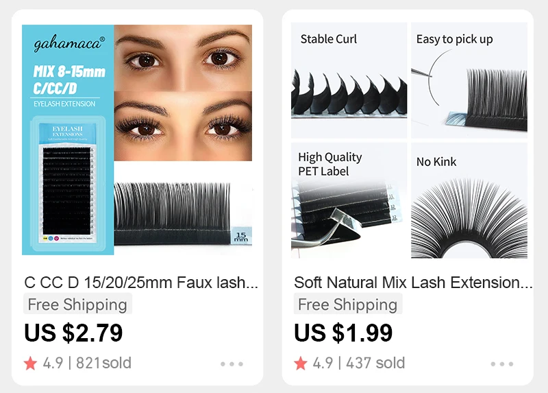 GLAMLASH 4D5D W Shaped Eyelash Extension Premade Volume Fans W Style Lashes Faux Mink Soft Easy Faning Natural Lashes