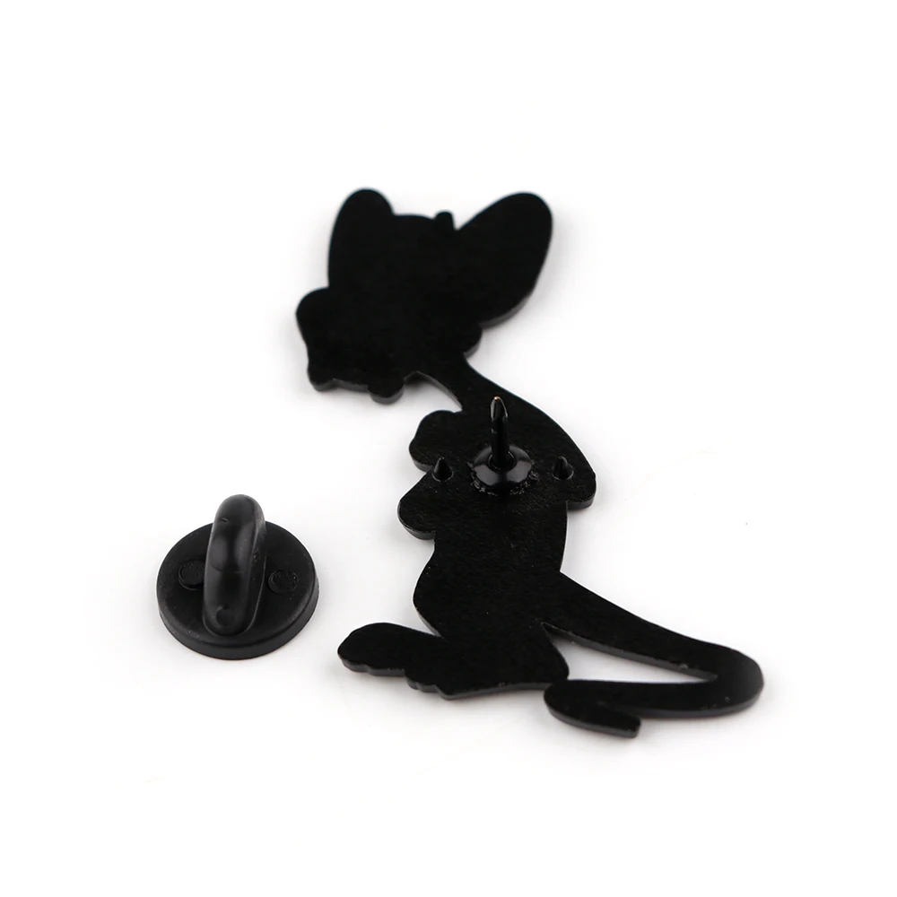 DZ2440 Novelty Cute Mouse Funny Enamel Pins for Clothes Badges on Backpack Lapel Pin Decoration Anime Jewelry Accessories Gifts