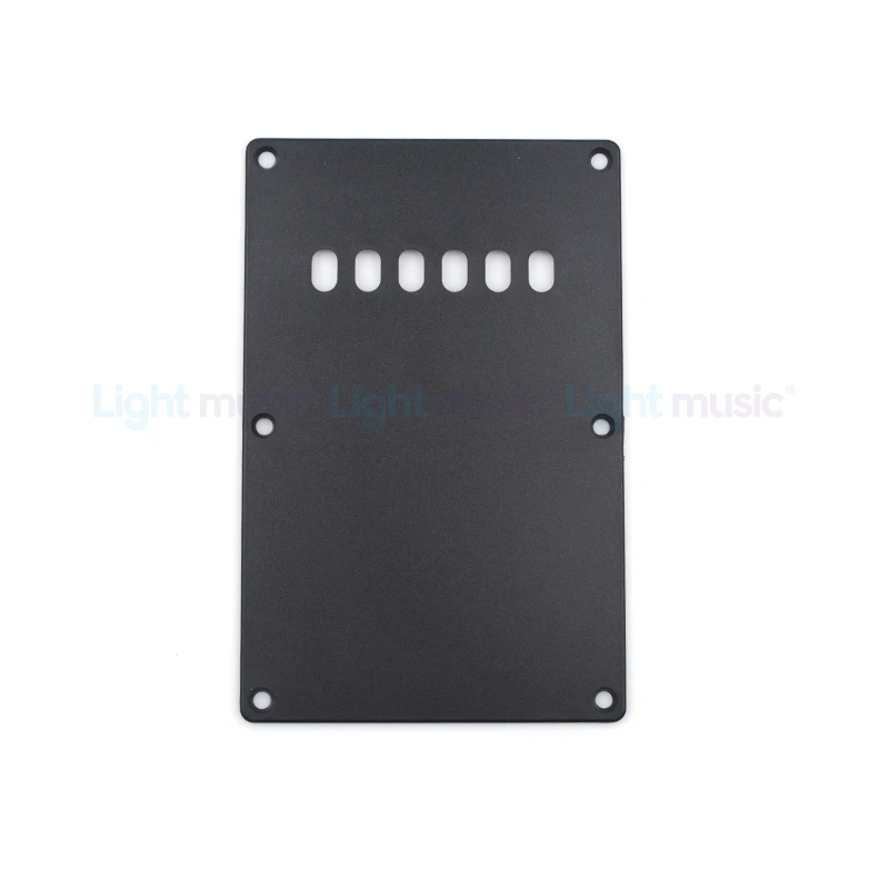 ABS 6 Holes Guitar Tremolo Cavity Cover Back Plate Standard Guitar Replacement for ST Electric Guitar Part Accessories