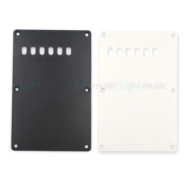ABS 6 Holes Guitar Tremolo Cavity Cover Back Plate Standard Guitar Replacement for ST Electric Guitar Part Accessories