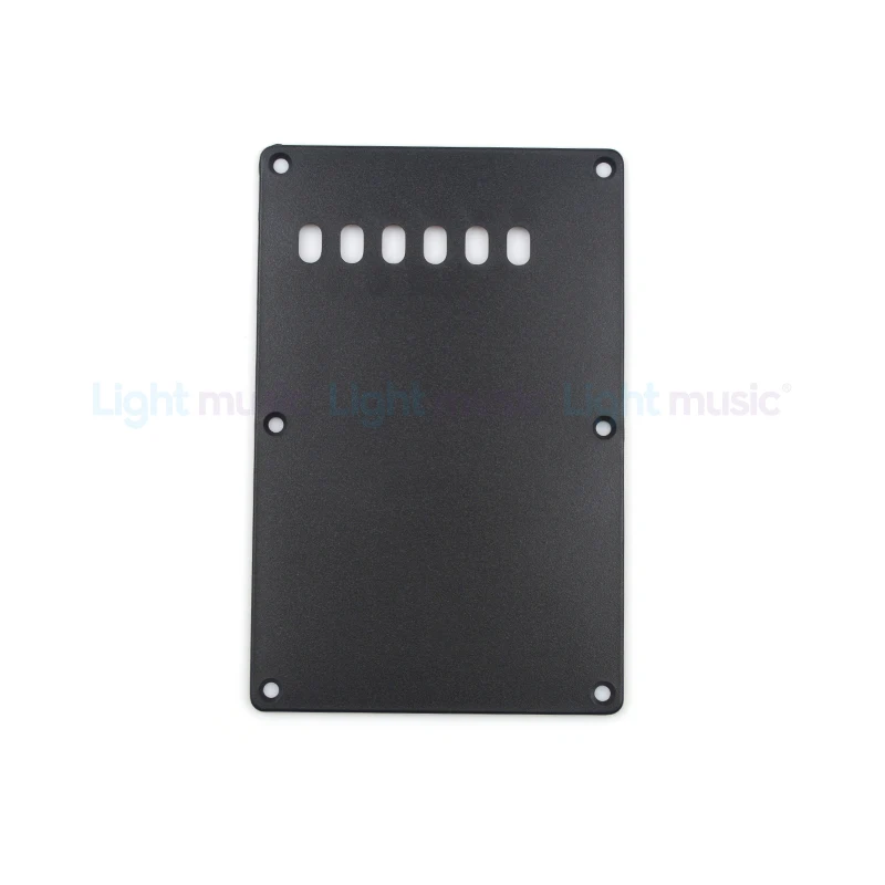 ABS 6 Holes Guitar Tremolo Cavity Cover Back Plate Standard Guitar Replacement for ST Electric Guitar Part Accessories