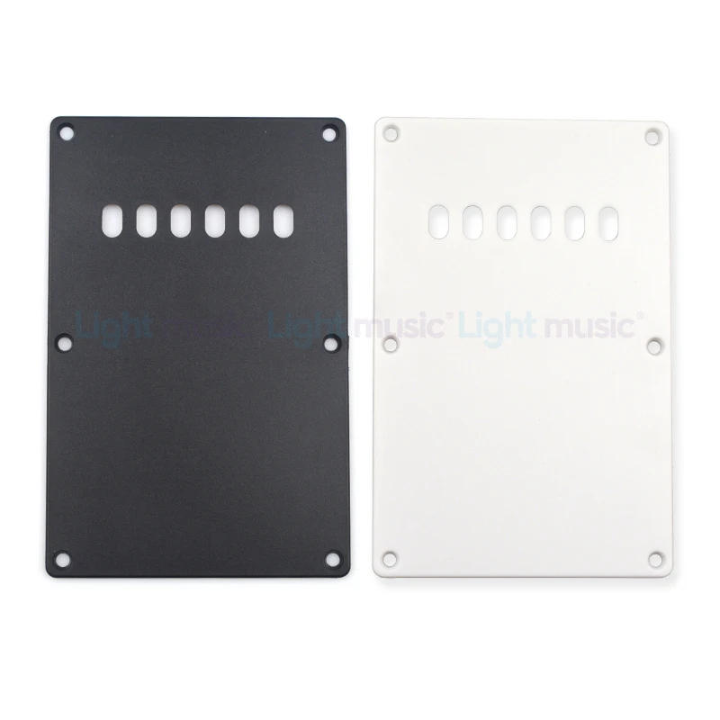 ABS 6 Holes Guitar Tremolo Cavity Cover Back Plate Standard Guitar Replacement for ST Electric Guitar Part Accessories