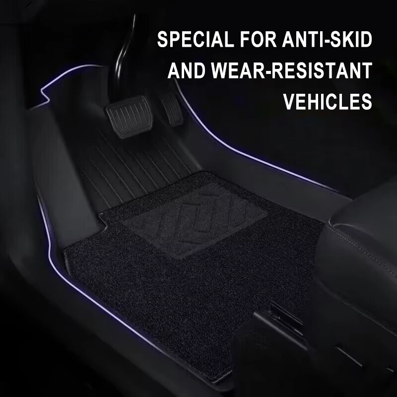 For Tesla New Model Y Juniper Premium/Performance 2025+ TPE Floor Mats Luggage Mat Wear-resistant Foot Pads ModelY Trunk Mats