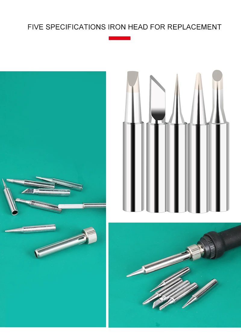 Adjustable Temperature Electric Soldering Iron 60W 220V or 110V Electric Soldering Iron Welding Solder Repair Tool