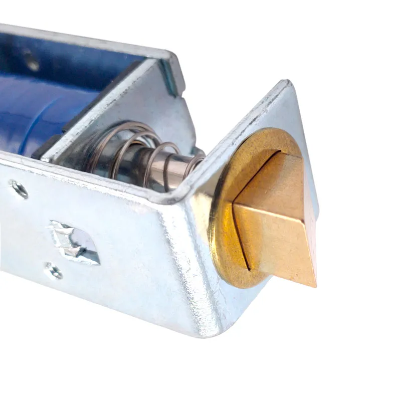 1Pc TAU-S0837DL DC 6V 12V 24V Electric Locks Electromagnet Stroke 10mm Magnetic Lock for the Cabinet Door Lock