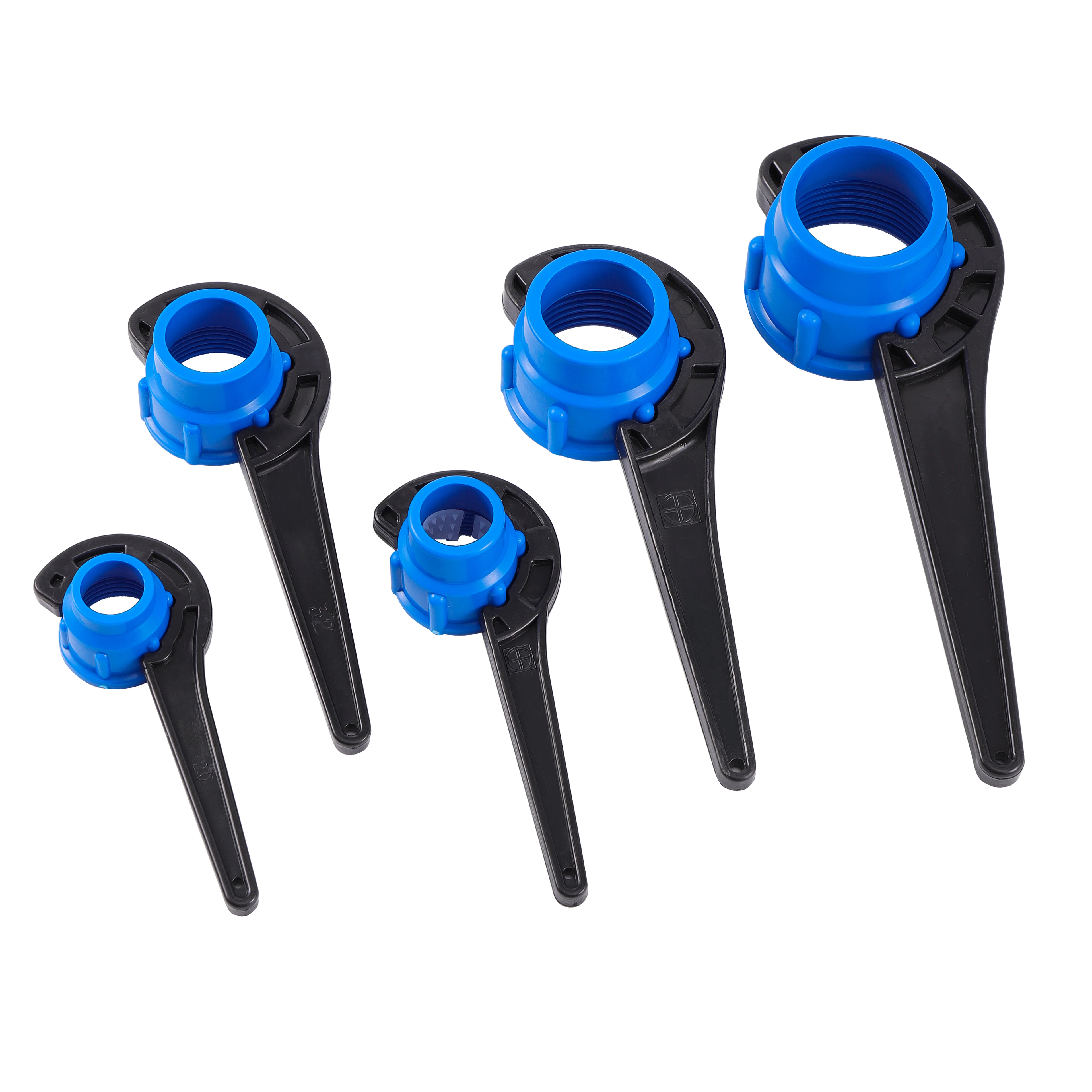 PE Water Pipe Connector Pipe Fittings 20/25/32/40/50mm Water Tube Direct Pipe Quick Valve Connector Pipe Connector 1 Pc