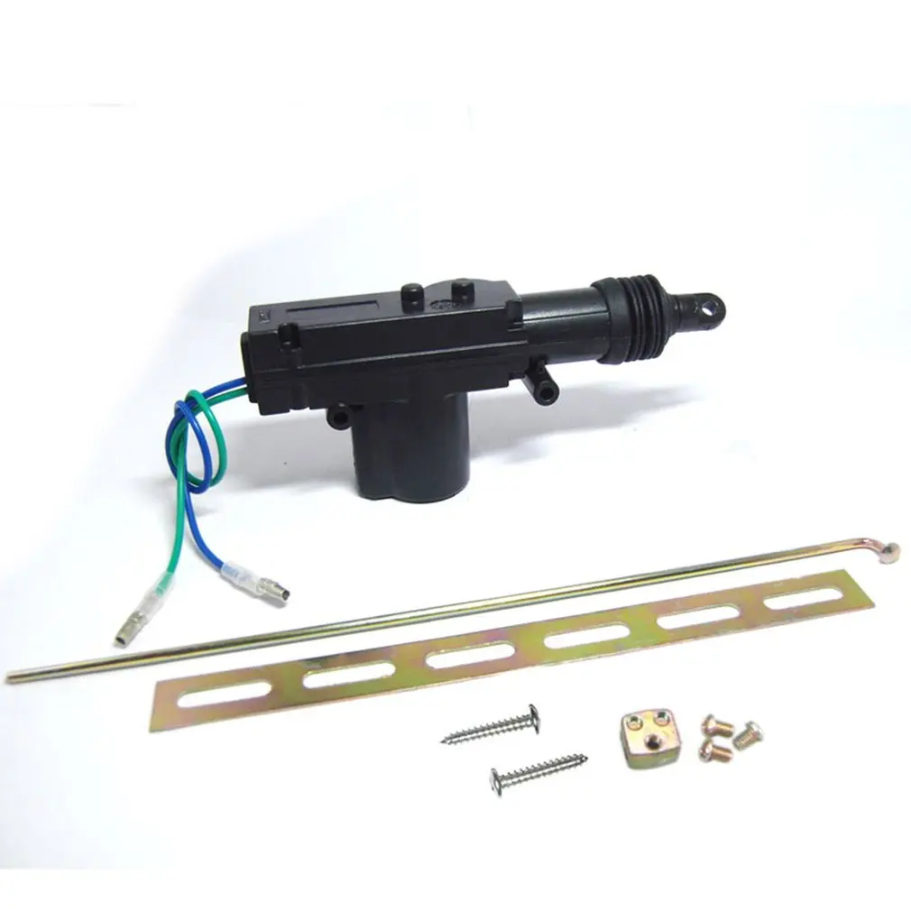 Universal Car Central Door Lock Actuator Auto locking Motor Gun Type 2 wire Car Door Lock Actuator 2P Wire gun 5 wire lock