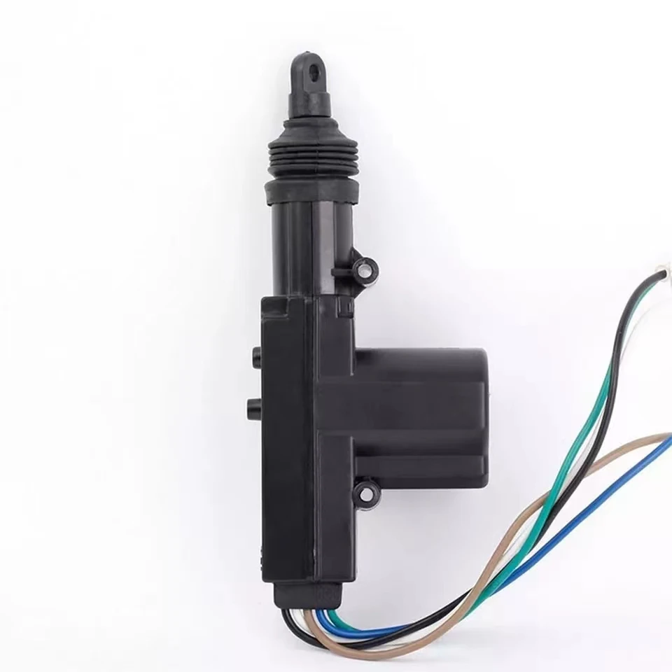 Universal Car Central Door Lock Actuator Auto locking Motor Gun Type 2 wire Car Door Lock Actuator 2P Wire gun 5 wire lock