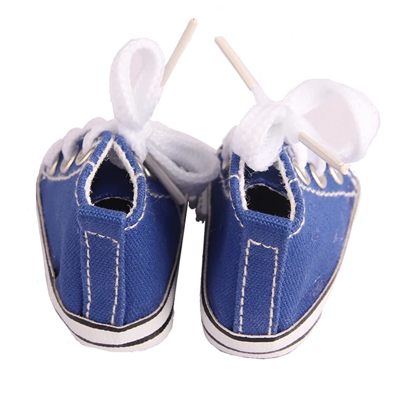 5cm Canvas Shoes For EXO Nancy Doll Hand Made 12 Colors Dot Mini Canvas Shoes Sneakers For DIY Cotton Russia Doll Girl Best Gift