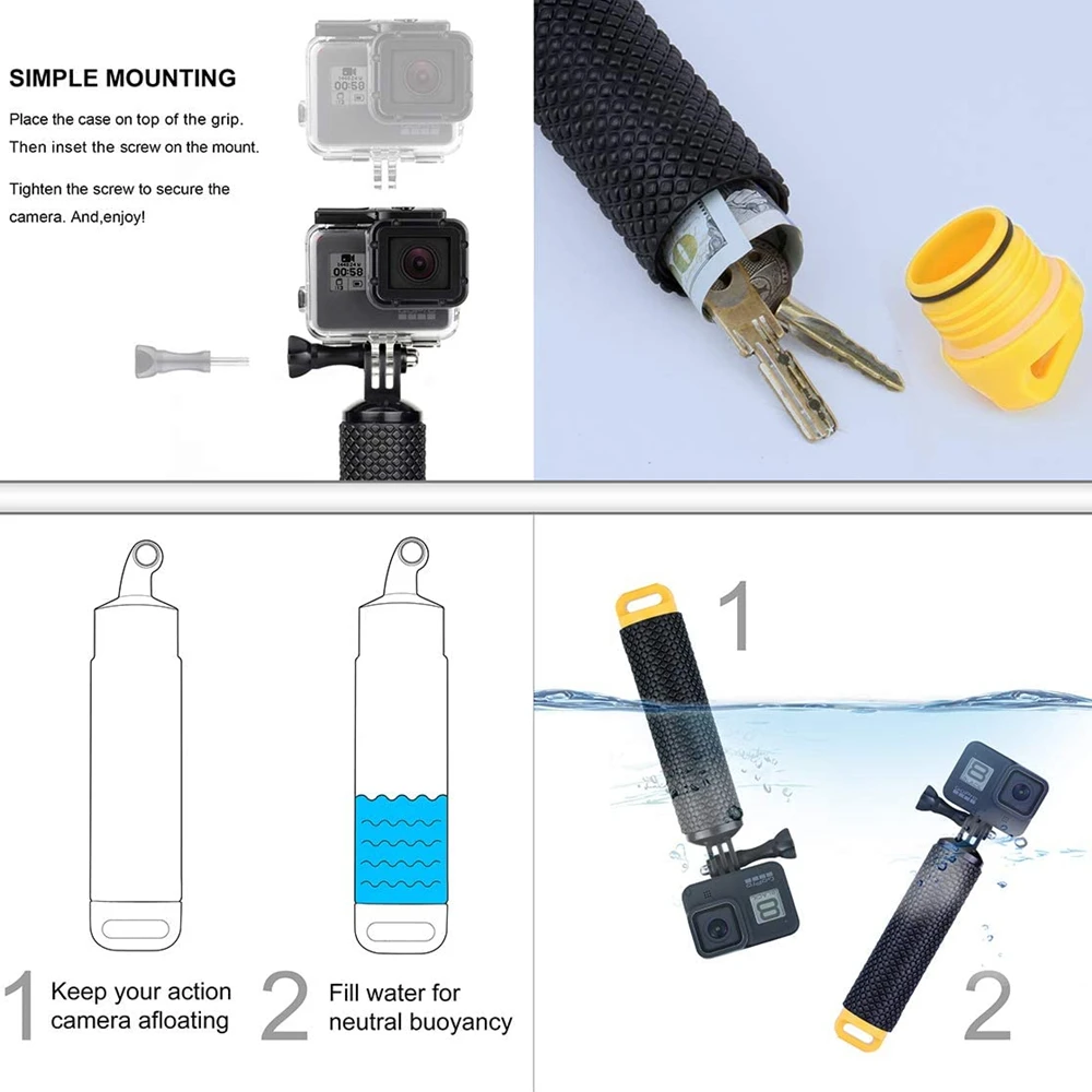 Action Camera Accessories For Gopro Hero 9 8 7 5 4 For Dji Osmo Action Backpack Suction Cup For Glass Mount 4k Case Helmet