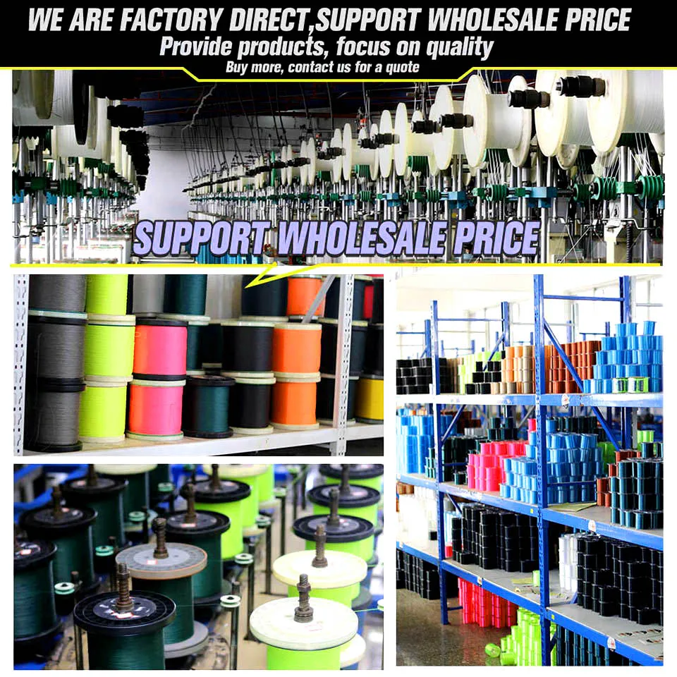 JOSBY 200M 300M 500M 1000M Multicolour 100% PE 8 Braided Wire 4 Strands Multifilament Japanese Fishing Line 10-90LB Weaves Cord