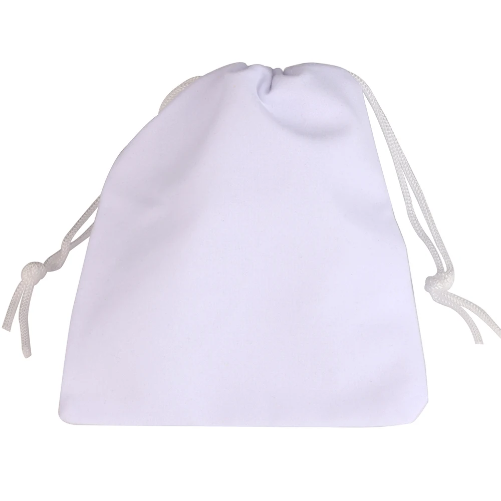 25/50pcs/Lot Golden Color Edge Velvet Jewelry Gift Bag 5x7 7x9 9x12cm Drawstring Wedding Display Sweets Packing Bag Wholesale