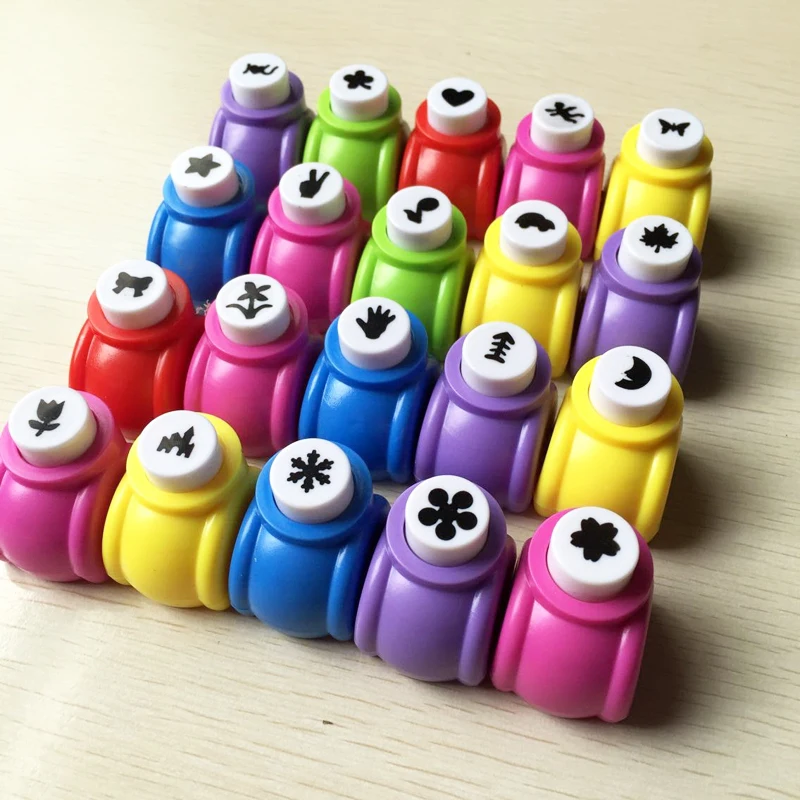 Mini Flower Hole Punch Tool for DIY Scrapbooking, Card Making, Paper Crafts - 3/5/7mm Handmade Calico Puncher