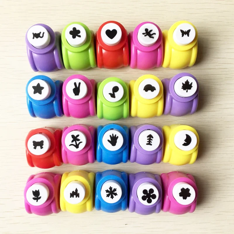 Mini Flower Hole Punch Tool for DIY Scrapbooking, Card Making, Paper Crafts - 3/5/7mm Handmade Calico Puncher
