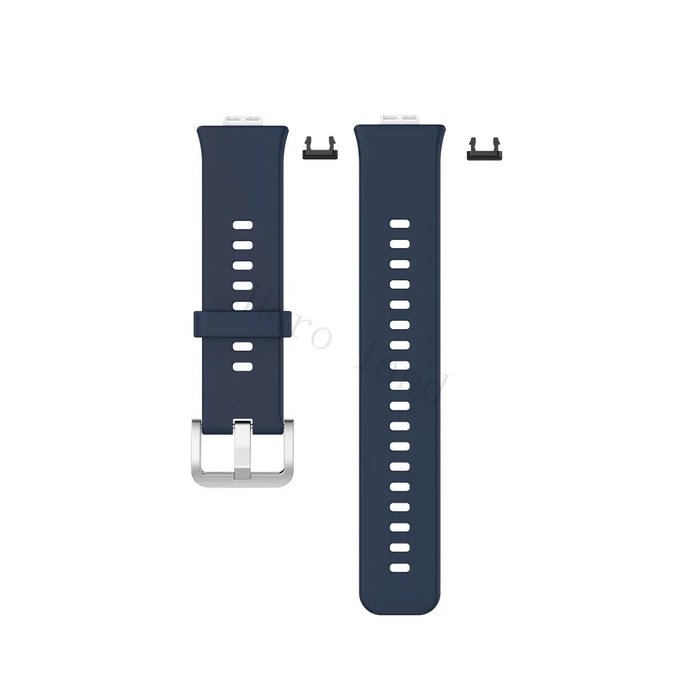 Sport Silicone Watchband For Huawei Watch Fit Strap Original SmarwatchWriststrap Belt Bracelet Printing Accessories with tool