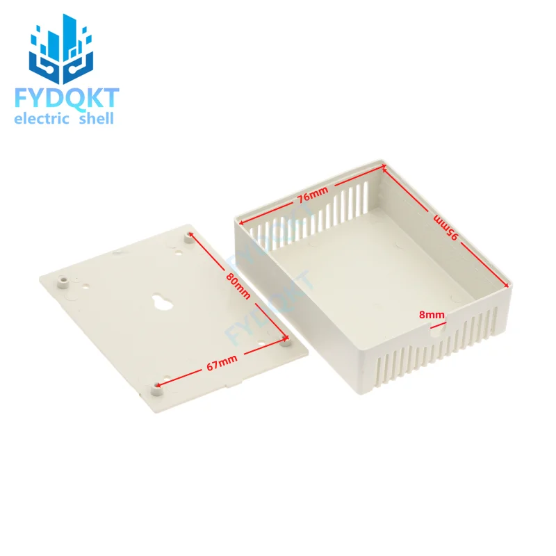 1pcs Enclosure Case Plastic Box Circuit Board Project Electronic 100x80x29mm DIY Wire Junction Boxes