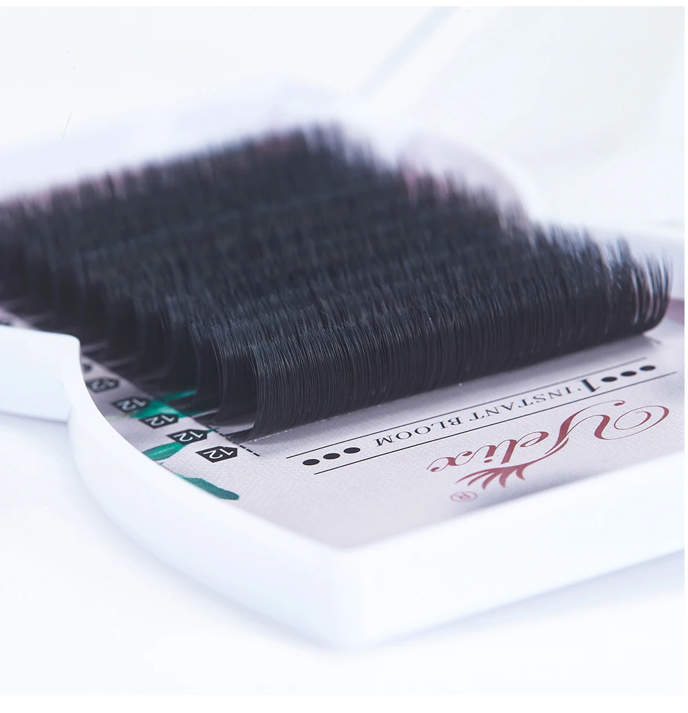 Easy Fanning Lashes 8-25mm Volume Russe Autofan Cilios Soft Professional Eyelash Extension Faux Natural Individual Eyelashes