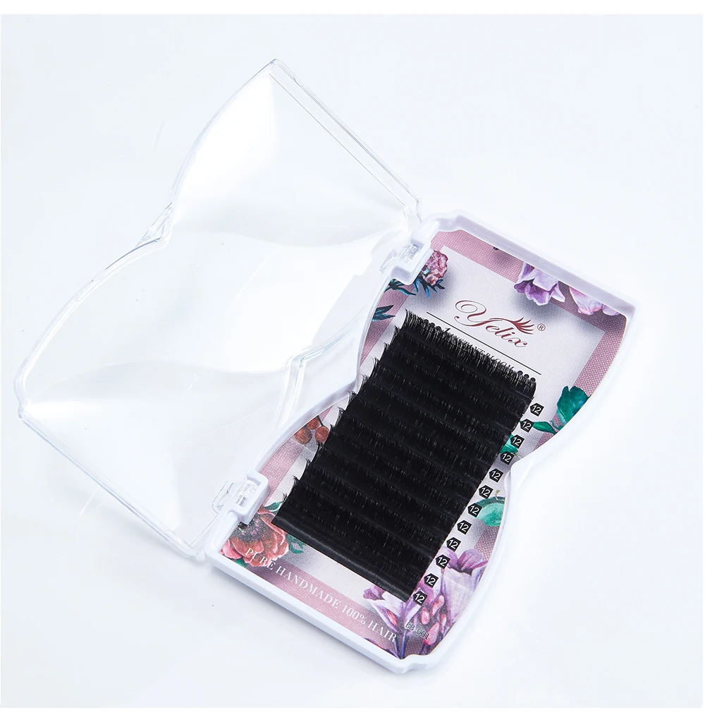 Easy Fanning Lashes 8-25mm Volume Russe Autofan Cilios Soft Professional Eyelash Extension Faux Natural Individual Eyelashes
