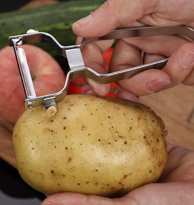 Stainless Steel Peeler Slicer For Fruit Vegetable Spud Potato French Carrot Cutter Kitchen Gadget Tool Speed Peeler Slicer