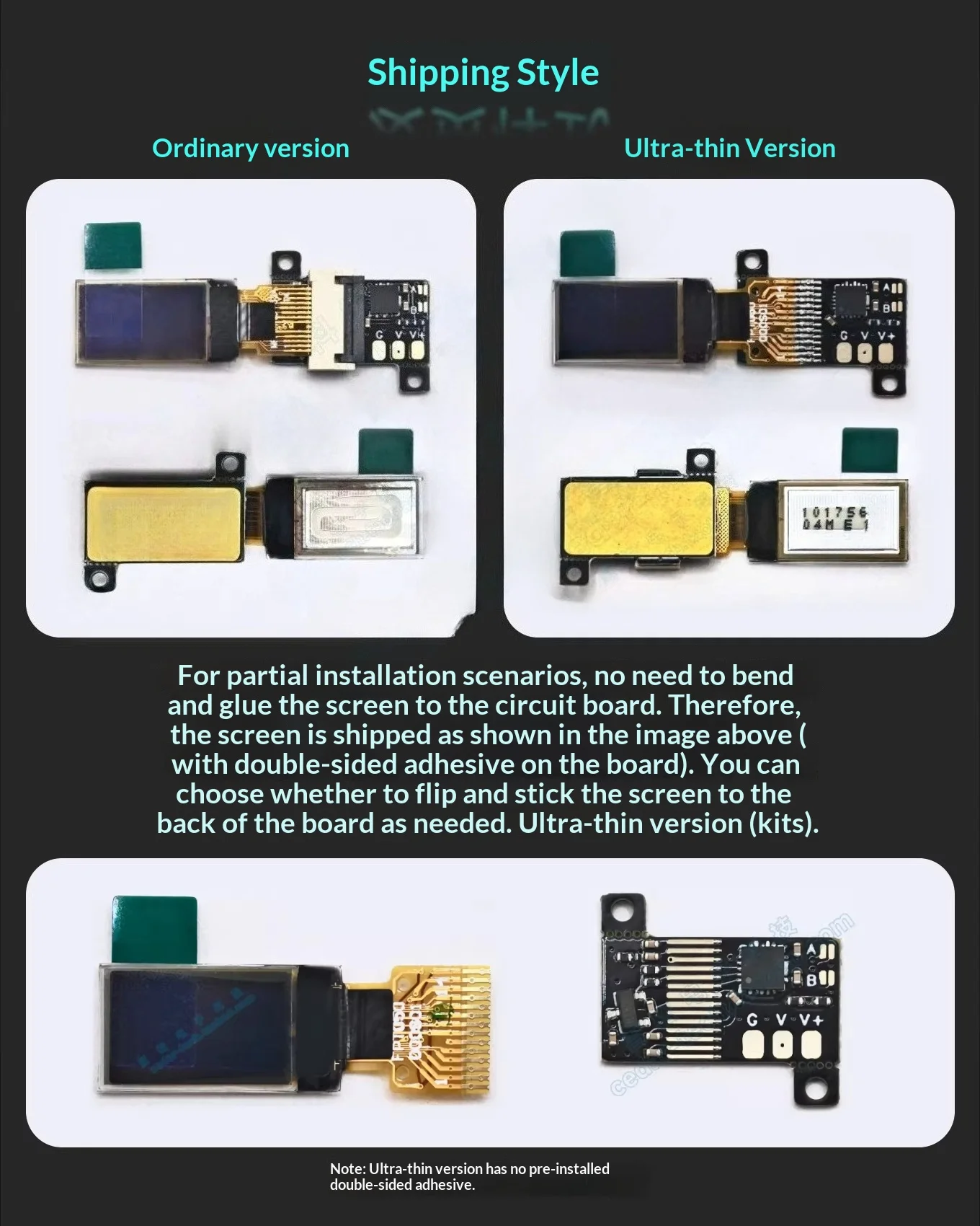 The Smallest Ever 0.5 Inch OLED Digital Voltmeter 0-30V Ultra Thin High Precision 2/3 Wire New Arrival