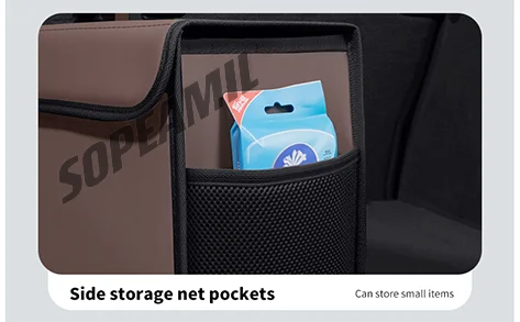 For Cupra Ateca Born Leon IBIZA Raval Formentor Terramar Tavascan Car Trunk Storage Box Capacity Foldable Stowing Tidying Bag